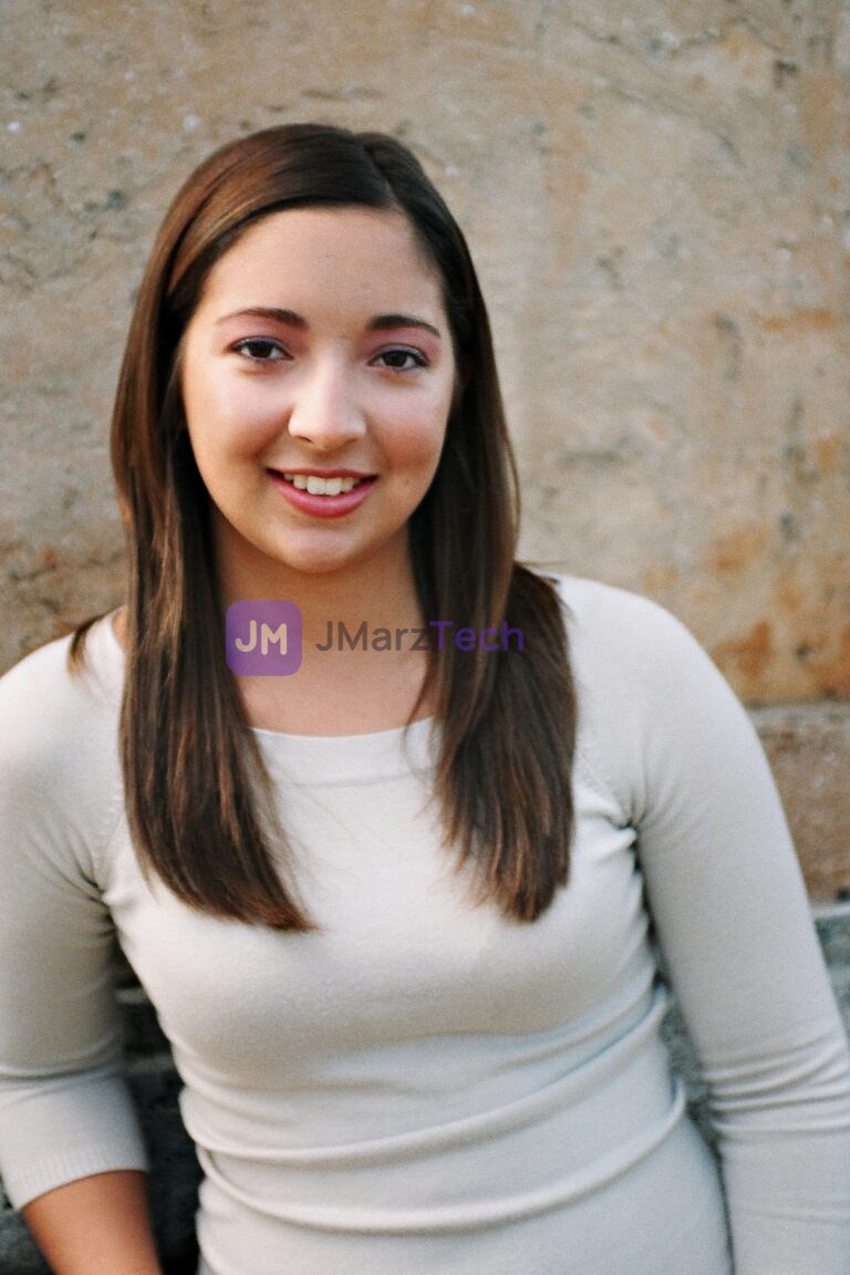Woman smiling